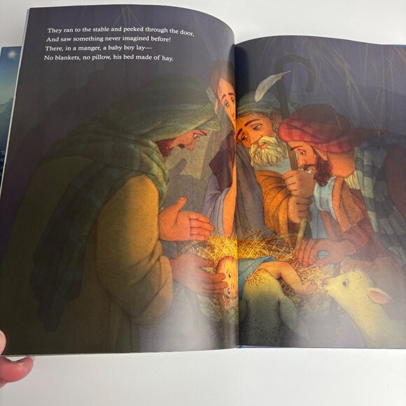 Twas The Evening Of Christmas Glenys Nellist & Elena Selivanova Hardcover HBDJ - Picture 5 of 11